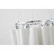 Canada 22 inch Chrome Chandelier Ceiling Light